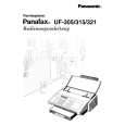 PANASONIC UF305 Owners Manual