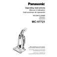 PANASONIC MCV7721 Owners Manual