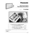PANASONIC TH42PW4UZ Owners Manual