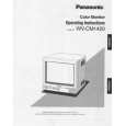 PANASONIC WVCM1420 Owners Manual