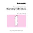 PANASONIC ER145H801 Owners Manual