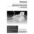 PANASONIC KXFL521 Owners Manual