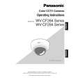 PANASONIC WVCF284 Owners Manual