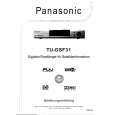 PANASONIC TUDSF31 Owners Manual