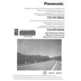 PANASONIC CQHX1083U Owners Manual