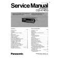 PANASONIC CQ474EG Service Manual