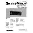 PANASONIC CQR113GLEN Service Manual