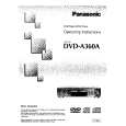 PANASONIC DVDA360A Owners Manual