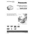 PANASONIC VDRD220 Owners Manual