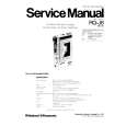 PANASONIC RQJ6 Service Manual