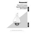 PANASONIC WVCW974 Owners Manual