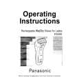 PANASONIC ES205 Owners Manual