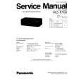 PANASONIC RCX150 Service Manual