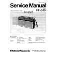 PANASONIC RF-516 Service Manual