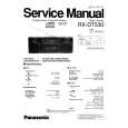 PANASONIC RX-DT530 Service Manual