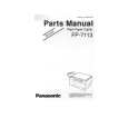 PANASONIC FP-7113 Parts Catalog