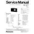 PANASONIC RF-B11 Service Manual