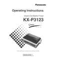 PANASONIC KXP3123 Owners Manual