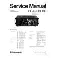 PANASONIC RF-4900LBS Service Manual