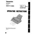 PANASONIC KX-F1110 Owners Manual