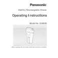 PANASONIC ES8036 Owners Manual