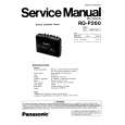 PANASONIC RQP260 Service Manual