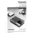PANASONIC KX-T2100 Owners Manual