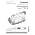 PANASONIC PVDV102 Owners Manual
