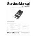 PANASONIC RQ301S/E Service Manual