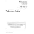 PANASONIC KXT96187 Owners Manual