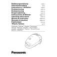 PANASONIC MCE7011 Owners Manual