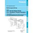 PANASONIC FP7835DC Owners Manual