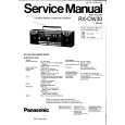 PANASONIC RXCW30 Service Manual