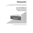 PANASONIC CQDPX95EUC Owners Manual