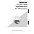 PANASONIC WVCW484 Owners Manual
