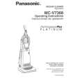 PANASONIC MCV7368 Owners Manual