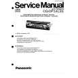 PANASONIC CQDP34LEE Service Manual