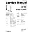 PANASONIC TX25X1 Service Manual