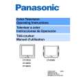 PANASONIC CT27E33G Owners Manual