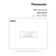 PANASONIC WZTDDA Owners Manual