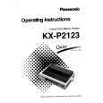 PANASONIC KX-P2123 Owners Manual