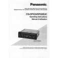 PANASONIC CQDPX33EUC Owners Manual