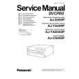 PANASONIC AJ-D455P Service Manual