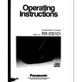 PANASONIC RX-DS101 Owners Manual