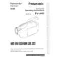 PANASONIC PVL600 Owners Manual