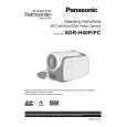 PANASONIC SDRH40P Owners Manual