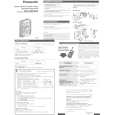 PANASONIC RQSW44V Owners Manual
