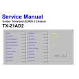 PANASONIC TX21AD2 Service Manual