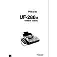 PANASONIC UF280 Owners Manual