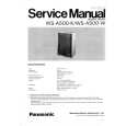 PANASONIC WS-A500-K Service Manual